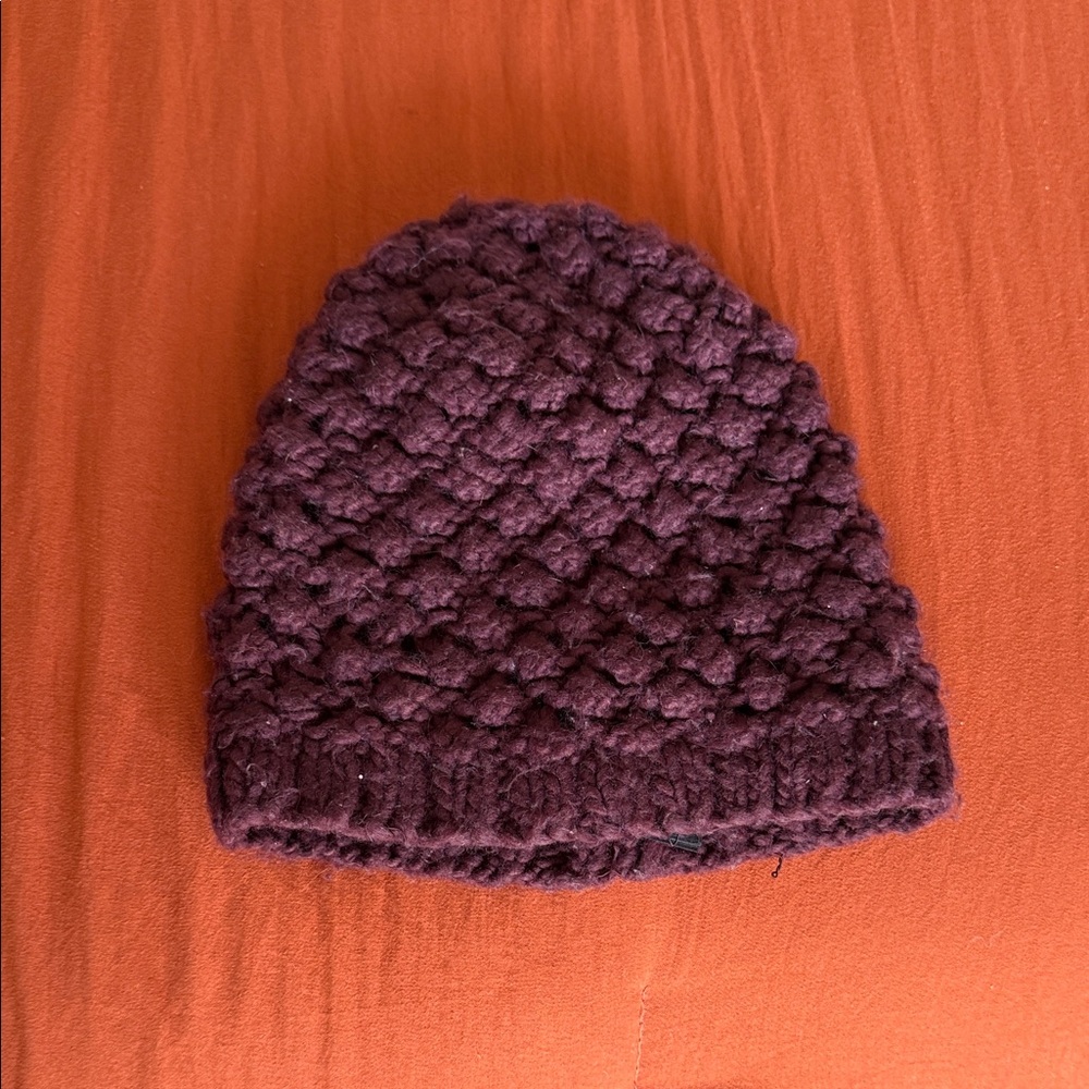 Purple Knit Beanie